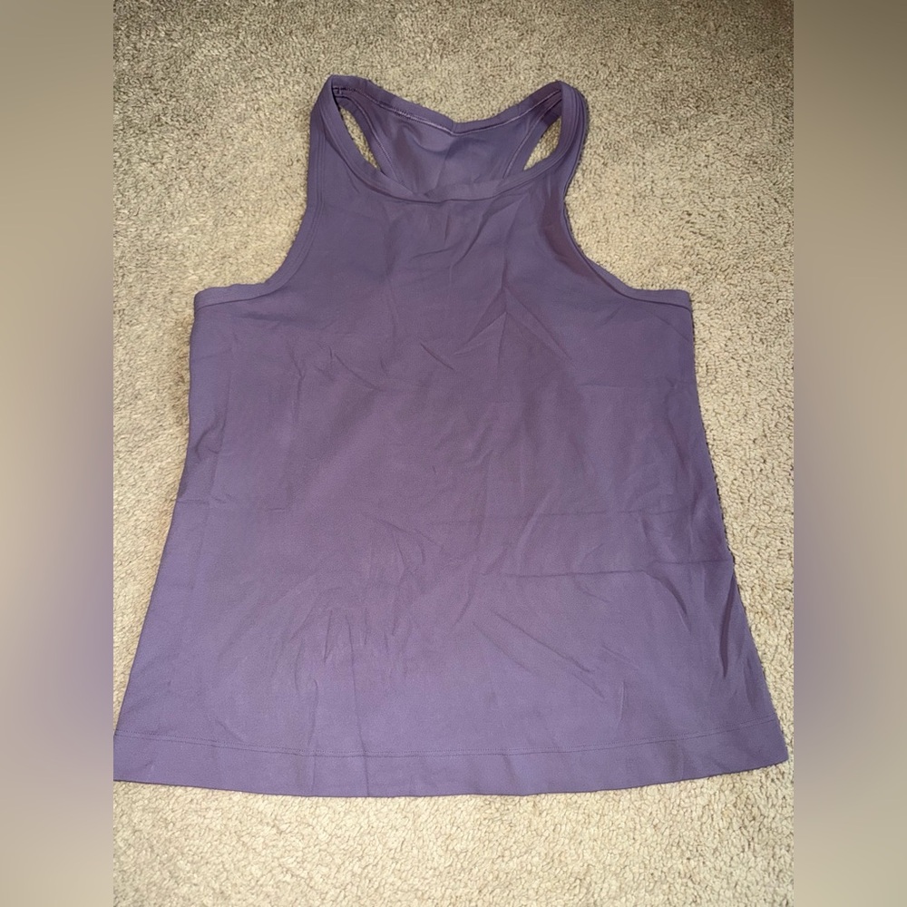 Lululemon Align Waist Length Racerback Tank Purple Nightfall? 8 Nulu